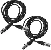 SWOOMEY 2pcs 3 XLR Microphone Audio Amplifier Cable Balanced Converter for Mixer Earphone Adapter and Audio Equipment Durable and Reliable Sound Quality Transfer