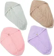 VINTORKY Microfibre Hair Turban Wrap Drying Hair Towel Light Portable for Bath Supply