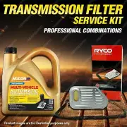 Ryco Transmission Filter + Full Synthetic Oil Kit for Mitsubishi Triton MK ML MN (for: Mitsubishi)