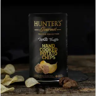 【Hunter's】杜拜杭特手工洋芋片 白松露 / 黑松露口味 (150g 罐裝) <全素>