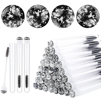 20Pcs Eyelash Brush Lash Wand Makeup Tool Eyelash Extension Supplies Cleaning Br