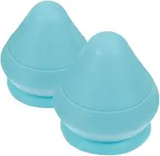 2pcs Foot Massager and Neck Roller Suction Trigger Point Ball for Deep Tissue Therapy Shaped Design for Muscle Relief Versatile for Back Waist and Shoulder Massage