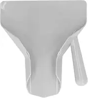 Popcorn Scoop, Food Grade French Fries Shovel French Fries Spatula, Quick Fill Tool for Food Bags & Boxes, French Fry Bagger Scooper for French Fries, Snacks, Right Handle