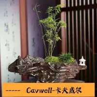 在飛比找Yahoo!奇摩拍賣優惠-Cavwell-花器 種植盆 大口徑陶瓷花盆粗陶透氣古典文竹