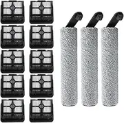 Roller Hepa Filter Accessories，Compatible for Dreame H12 Pro/H12 Plus/H12 Core Soft Roller Brush Spare Parts Wet Dry Vacuum Cleaner