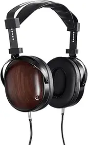 Monolith M565C Over Ear Planar Magnetic Headphones - Black/Wood with 106mm Driver, Closed Back Design, Comfort Ear Pads for Studio/Professional