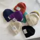 韓國大白標兒童冬季帽子 簡約玉米粒加內裡保暖帽子【IU貝嬰屋】