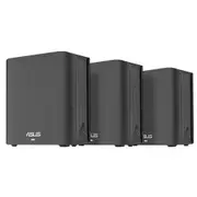 ASUS ZenWiFi BD4 (BE3600) Dual-Band WiFi 7 Whole Home Mesh System, Black - 3 Pack 2.5GbE x 2 [ZenWiFi BD4 -3PK]