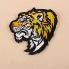 Applique for Clothes Animal Patches Tiger Head Patch Kids Stickers Iron on
