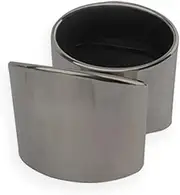 2Pcs Stainless Steel Exhaust Tip Muffler TailTip Muffler Tip Compatible For Lincoln Corsair 2019-2023 Car Rear Tail Throat Accessories(1 Pair-Style-B)