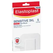 Elastoplast Sensitive Dressing 3XL 10 x 15cm 5 Pack