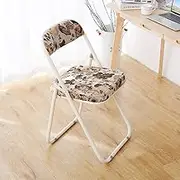 Folding Stool Foldable Study Chair, 31" Office Folding Chair Garden Seat for Small Spaces, Collapsible Stool Home Events Wedding Party