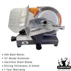 Carnivore Collective 12" Meat Slicer - Butcher / Chef / Deli / Restaurant