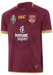 QLD Maroons 2018 State of Origin Mens On Field Jersey Sizes S-7XL BNWT