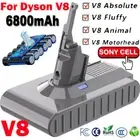 New Battery 6800mAh For Dyson V8 SV10 Animal V8 Absolute Fluffy Vacuum Cleaner