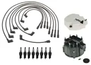 ACDelco Ignition Kit Distributor Rotor Cap Wire Spark Plugs For Cadillac Calais