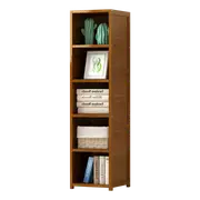 Bamboo Shelf Bookcase Display Storage Rack Stand Livingroom Bedroom
