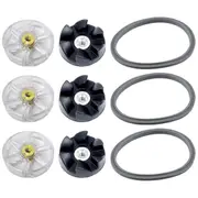 9Pcs Blender Replacement Set for Nutribullet 900W 600W As Shown