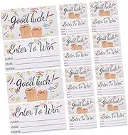 Homoyoyo 200pcs Raffle Ticket Tickets for Raffle Tickets for Classroom Vendor Booth Supplies Door Prize Tickets Boss Appreciation Card Entry Form Cards for Contests Tickets for Events Paper
