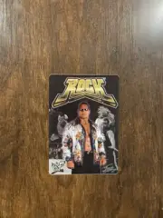 2000 WWF Wrestling vending sticker The Rock Dwayne Johnson 3x5 RARE HTF