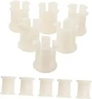 Generic 20Pcs Stem Inserts Caster Sleeves for Office Chair Wheels Heavy Duty Socket Mounts for Swivel Casters Practical Replacement Accessories for Chair Feet