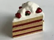 2004 Estée Lauder DREAMY DESSERT Strawberry Solid Perfume Compact