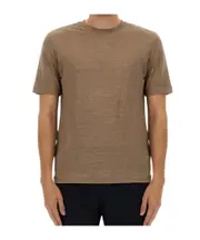 Zegna Oasi Lino T-Shirt IT52 Brown