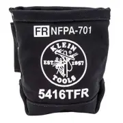 Klein Tools 5416TFR Tool Bag, Flame Resistant Canvas Bag for Bolt Storage