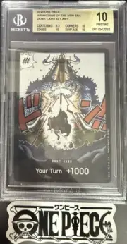 BGS 10 One Piece OP05 Don!! Card Alt Art - English - Awakening of the New Era