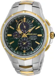 Seiko Gents Coutura Chrono Perpetual Solar Watch Model SSC764P