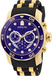 Invicta Pro Diver Reloj Inoxidable Pulsera Cronógrafo Cuarzo Acero Para Hombre