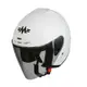 MING FENG 安全帽 MF-318 素色 亮白 全拆洗 透氣 半罩《比帽王》