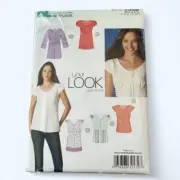 New Look Pattern 6869 Top Misses Sz 6 8 10 12 14 16 Uncut Complete FF 2009