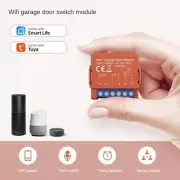Tuya WiFi Garage Door Receiver Universal Smart Relay RF Control Module Work