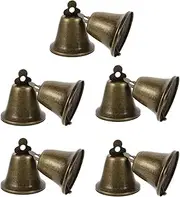 HANABASS 10pcs Little Bell Cat Collar Bells Extra Loud Animal Bell Falconry Bells for Dogs Whistle Bell for Dog Collar Cat Bells Ring Bell Decors Cowbell Dog Bells Chime Mini Bells Iron