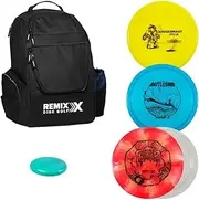 Remix Disc Golf Deluxe Backpack + Disc Set