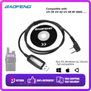 BAOFENG PROGRAMMING CABLE & SOFTWARE CD FOR BAOFENG UV-5R BF-888S TWO-WAY RADIOS