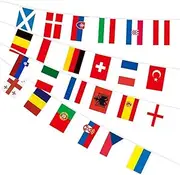 European Cup Flag Banner - Europe Cup 2024 Flags - European Cup Flag - European Cup Football - Polyester Fabric - Europe Cup 2024 Flags, Football International Decorations