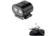 LED Hard Hat Light, IPX4 Waterproof Dimmable Headlamp with 3 Light Sources & 7 Lighting Modes for Outdoor Camping (Black)