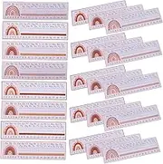 TEHAUX 60pcs Classroom Desk Name Tags Coated Paper Nameplates Versatile Decor for Home Classroom Housewarming
