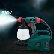 220V High Power 900ml 800W Electric Spray Gun Latex Painting Sprayer For House