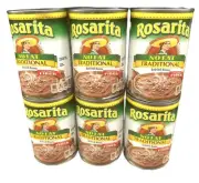Rosarita No Fat Traditional Refried Beans 16oz 6 PACK