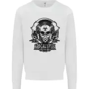 Apocalyptic Survival Skull Gamer Gaming Kids Sweatshirt Jumper