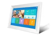 10.1" WiFi Digital Photo Frame Mobile APP 16GB Memory Touch Screen Multimedia Player White