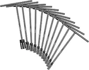 pgroup T-Handle Metric Socket Wrench Set 6-Point (6mm-19mm) Chrome Vanadium Steel