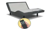 Reverie™ 5x adjustable power electric base with emporio posture indulgence mattress
