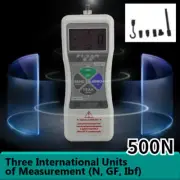 DS2-500N LCD Dynamometer 50kgf 500N Digital Push Pull Tester Force Gauge Meter