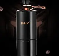 在飛比找Yahoo!奇摩拍賣優惠-咖啡機 Hero磨豆機咖啡豆研磨機手搖磨粉機迷你便攜手動咖啡