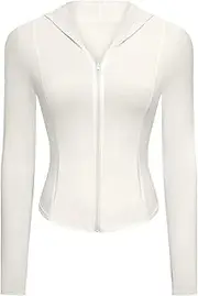 [KAIZE] Women's Full Zip UPF 50+ Sun Protection Hoodie Jacket, Outdoor Hiking Long Sleeve Sun Shirt with Pockets