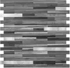 10-Sheet Peel and Stick Backsplash Tiles - Black & Grey Mixed Metal Style